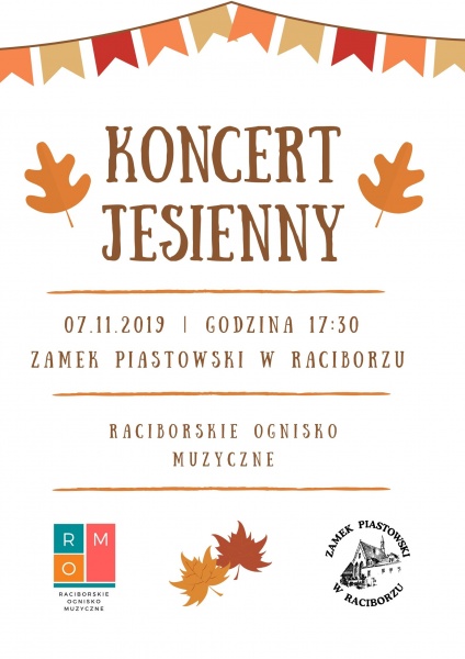 Zamek Piastowski zaprasza na Koncert Jesienny