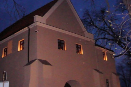 Zamek Piastowski nocą
