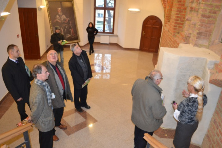 Uczestnicy Targów Funduszy Europejskich zwiedzili raciborski Zamek