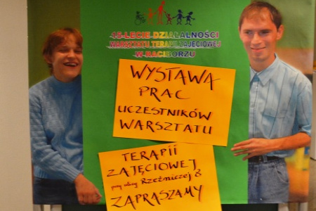 Wystawa prac podopiecznych WTZ w Raciborzu