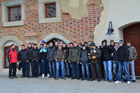 Uczniowie Mechanika zwiedzili Zamek