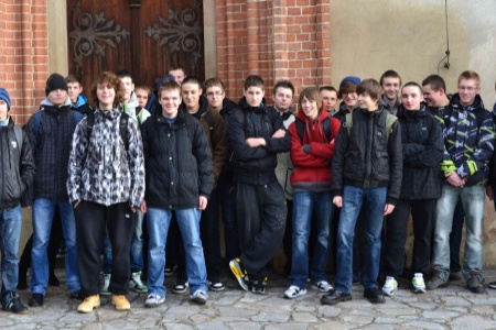Uczniowie Zespołu Szkół Mechanicznych zwiedzili Zamek