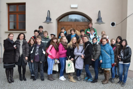 Uczniowie z Gesamtschule Leverkusen-Schlebusch zwiedzili Zamek
