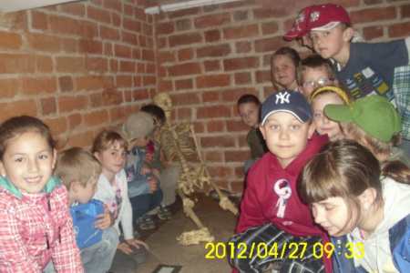 Dzieci z Przedszkola nr 17 w Raciborzu zwiedziły Zamek
