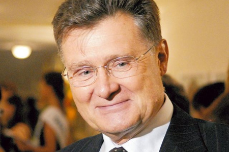 Profesor Blikle na raciborskim Zamku