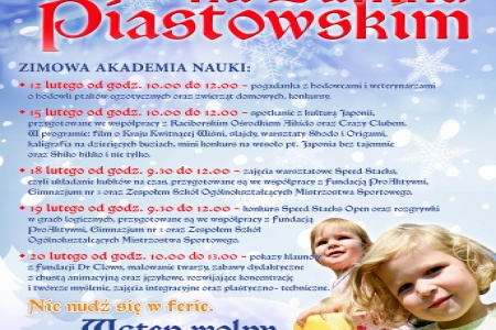 Ferie na Zamku Piastowskim. Będzie ciekawie
