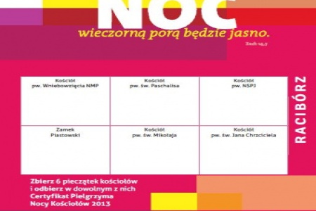Zamek w Nocy Kościołów 2013