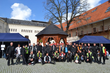Motocykliści z TransAlp Klub Polska zwiedzili Raciborszczyznę