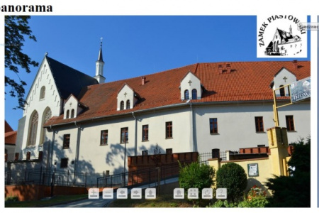 Zamek na święta i wirtualnie