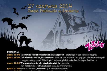 Czy tu straszy? Zamkowa noc z duchami odsłona trzecia
