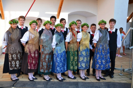 Tworkowskie dęby wystąpiły na zamku