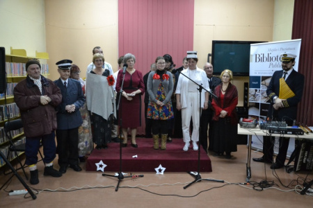 Artyści zamkowego teatru wystąpili w Bibliotece