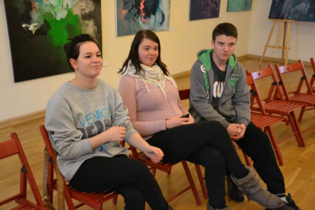 Zajęcia teatralno-muzyczne na zamku czyli kolejna odsłona akcji Zamkowa Zimowa Akademia Nauki