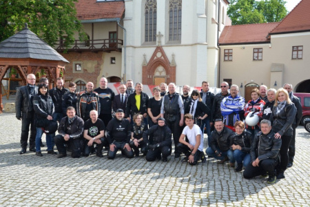 Motocykliści wyruszyli śladami księcia Mieszka IV Laskonogiego