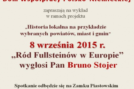 Historia lokalna po wakacyjnej przerwie powraca na zamek