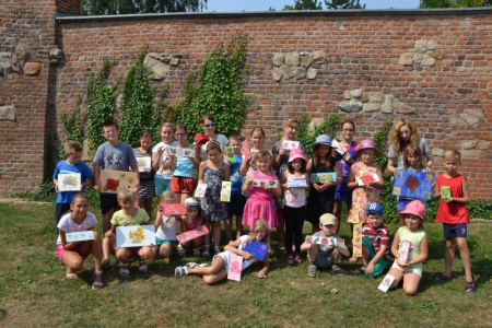 Zajęcia z decoupage zakończyły Letnią Akcję Zamkowe Zuchy 2015