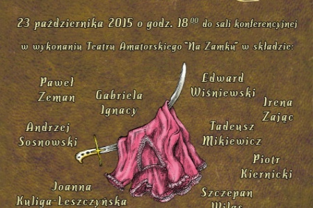 „Falbanka i szabelka” - premiera spektaklu w nowej obsadzie już 23 października na Zamku Piastowskim w Raciborzu