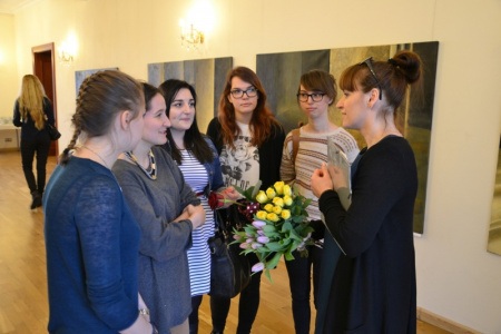 Finisaż wystawy malarstwa Magdaleny Gogół na zamku