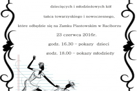 Taneczne zakończenie roku szkolnego