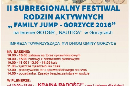 Zamkowy PIT weźmie udział w II SUBREGIONALNYM FESTIWALU RODZIN AKTYWNYCH
