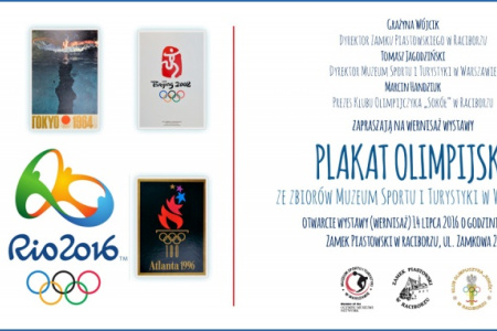 Plakat Olimpijski – Zamek Piastowski zaprasza na nową wystawę