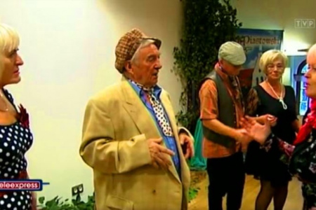 Artyści zamkowego teatru na antenie Teleexpressu