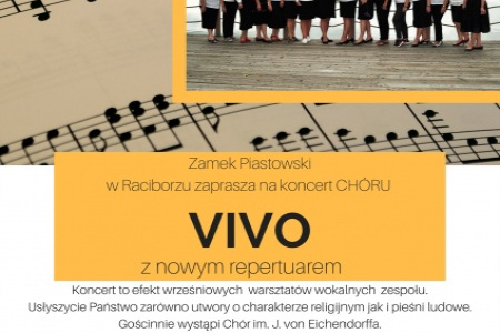 Koncert chóru żeńskiego „VIVO” już wkrótce w kaplicy zamkowej