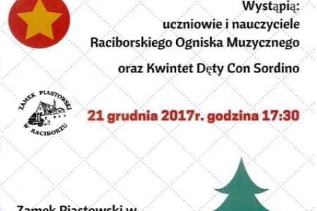 Zamek Piastowski zaprasza na koncert kolędowy