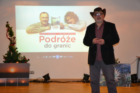 Spotkanie z podróżnikiem Robertem Czerniakiem na Zamku Piastowskim za nami