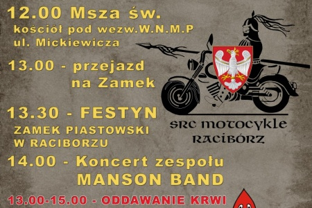 Inauguracja 21. sezonu motocyklowego niebawem na Zamku Piastowskim