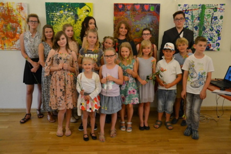 „Spontaniczne ekspresje” - wernisaż wystawy na Zamku Piastowskim