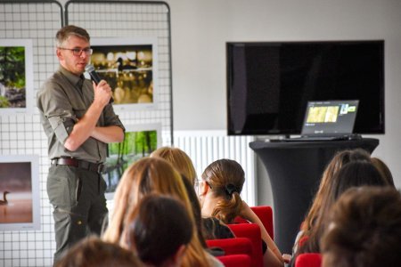 Uczniowie Kasprowicza wzięli udział w Akademii Leśnika na Zamku Piastowskim