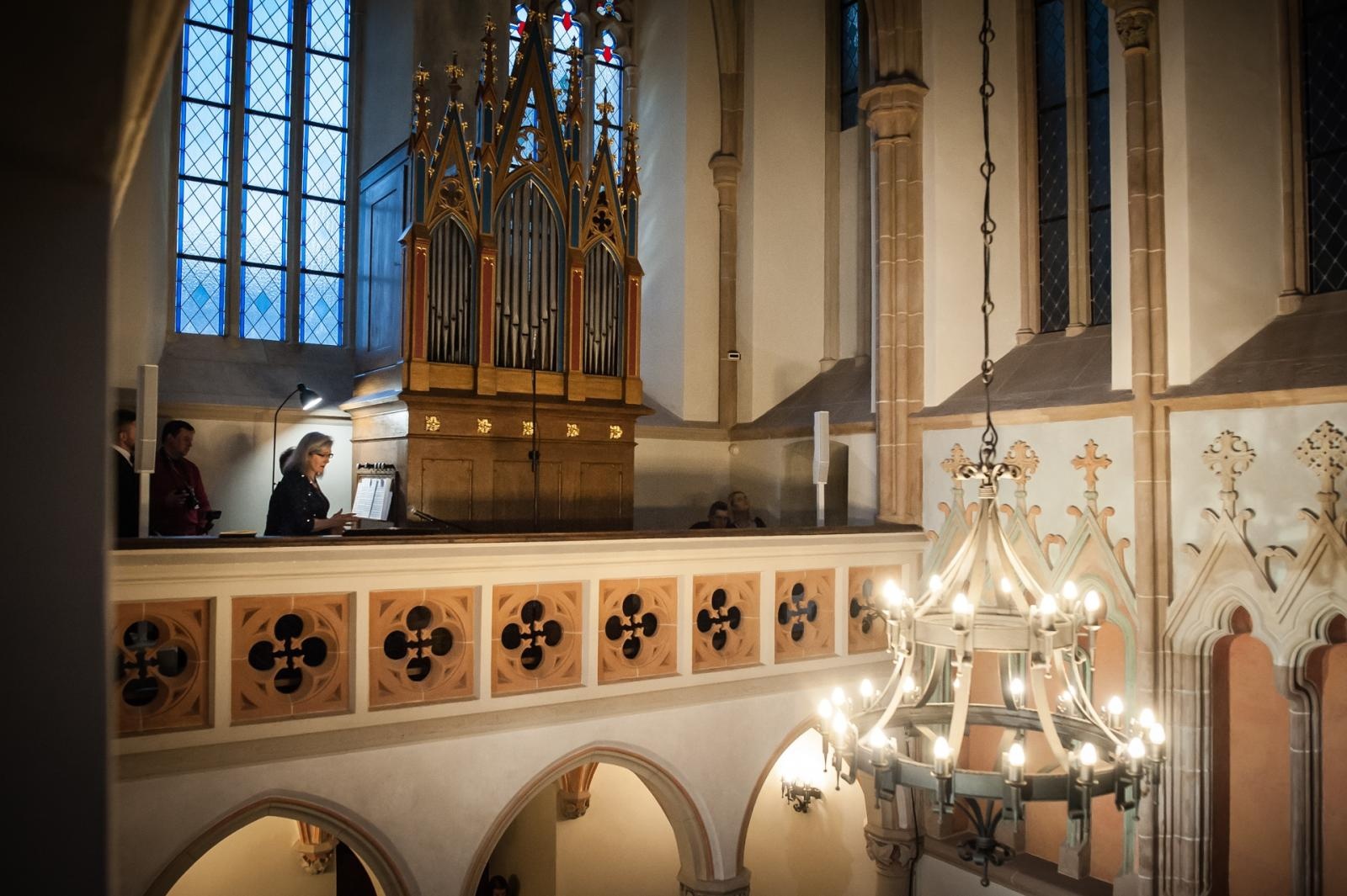 Niedzielna Msza Święta w kaplicy zamkowej z koncertem organowym