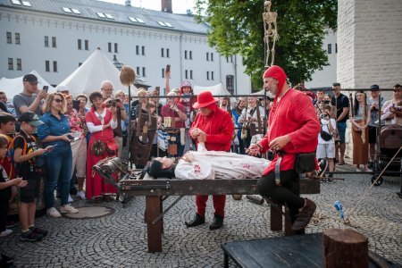Tłumy na Zamku Piastowskim. Międzynarodowy Turniej Rycerski przyciągnął kilka tysięcy gości