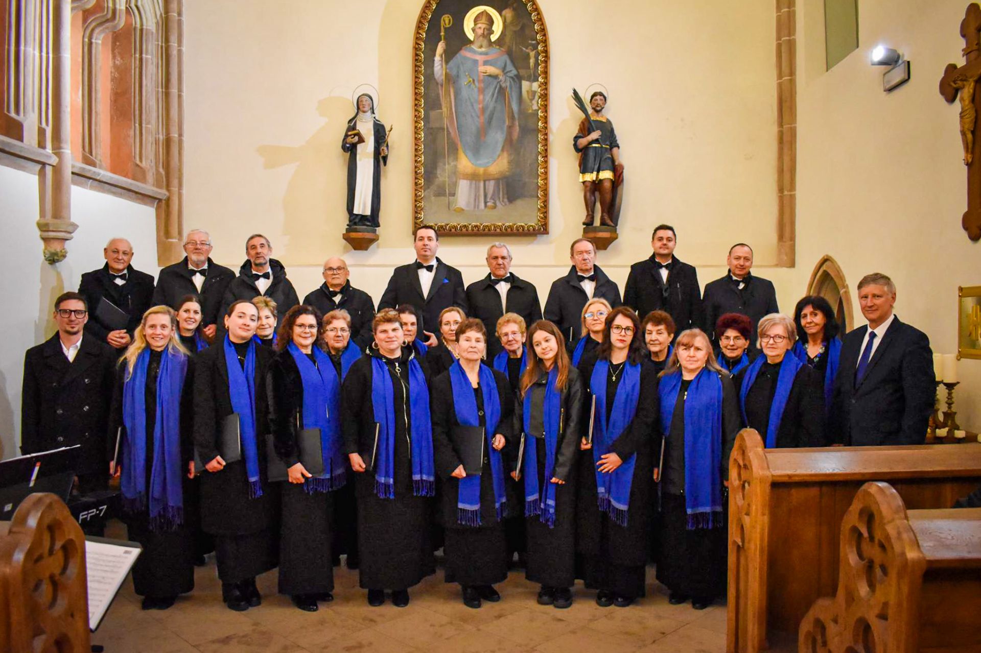 Na zdjęciu ch&oacute;r z Krzyżanowic