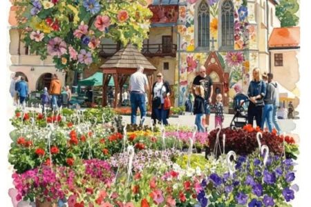 Wiosenny Jarmark Kwiat&oacute;w, Zdrowej Żywności i Rękodzieła - zapowiedź