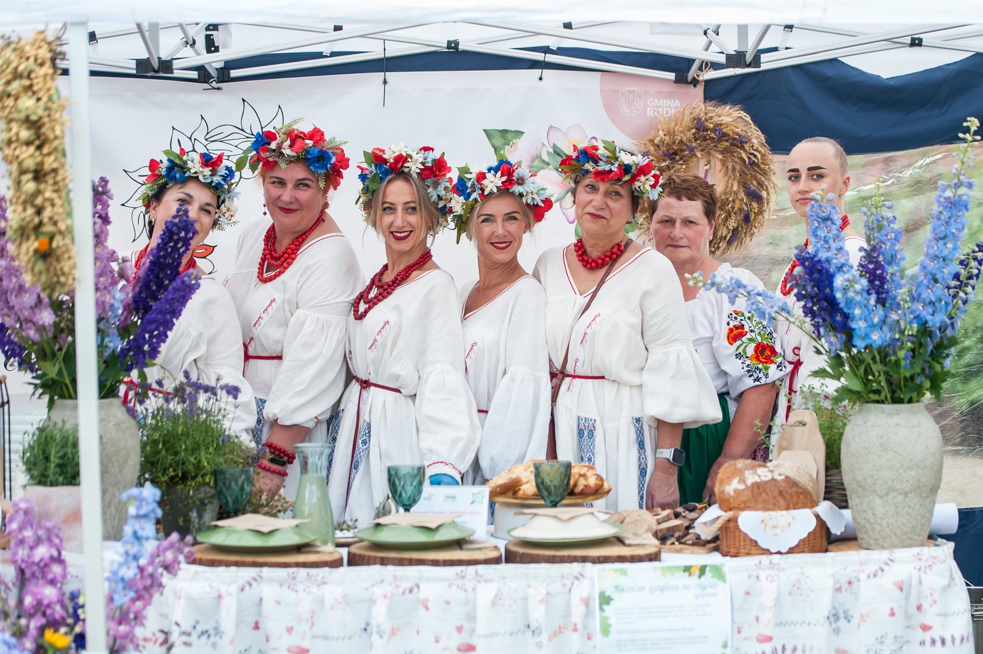 Na zdjęciu Rudnickie Jabłonki, zwyciężczynie regionalnego etapu konkursu kulinarnego &bdquo;Polska smakuje&rdquo;