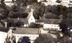 Zamek w latach 30. XX wieku