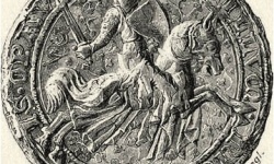 Pieczęć księcia Mikolaja II opawsko-raciborskiego (1318)