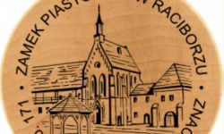 Znaczek turystyczny - Zamek Piastowski w Raciborzu