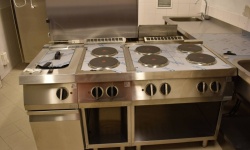 Restauracja Zamkowa - kuchnia z wyposażeniem