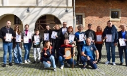 Zamek Piastowski w Raciborzu gościł zdobywców Korony Gór Polski (10)
