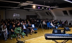 Muzyczne talenty na scenie Zamku Piastowskiego. Koncert uczniów ogniska muzycznego Fulnart (6)