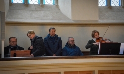 Leśnicza i myśliwska brać na Mszy św. w kaplicy zamkowej w Raciborzu (7)