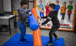 Niedziela na zamku na Zamku Piastowskim w Raciborzu: maszyny z klocków, zumba i koncerty (11)