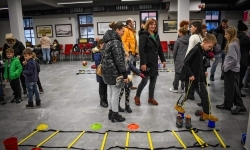 Niedziela na zamku na Zamku Piastowskim w Raciborzu: maszyny z klocków, zumba i koncerty (15)