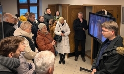 Pierwsza tegoroczna Msza św. w kaplicy zamkowej i prezentacja animacji o jej historii (18)