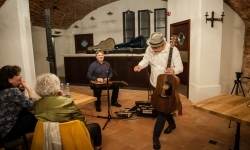 Gospelblues evening w raciborskim Zamku Piastowskim. Fani bluesa wypełnili piwnicę słodowni (11)