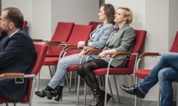 Policja skorzystała z gościnności Powiatu Raciborskiego – roczna odprawa w Zamku Piastowskim (15)