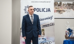 Policja skorzystała z gościnności Powiatu Raciborskiego – roczna odprawa w Zamku Piastowskim (17)